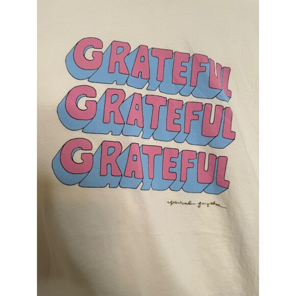 Spiritual Gangster "Grateful" Pullover Activewear Fitness Long Sleeve Tee Shirt - Picture 2 of 7